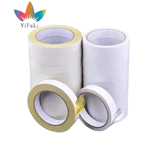 Doublesided paper towel tape suitable for bonding metal materials