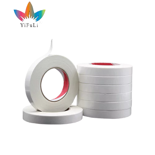 Doublesided tissue paper tape suitable for decoration