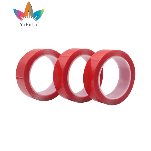 Ultra-thin single-sided PET tape for fixing thermally conductive materials